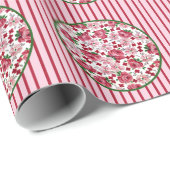  roze rozen die papier verpakken (Rol Hoek)