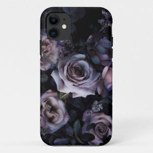 Roze Rozen Donker & Moody iPhone 11 Hoesje