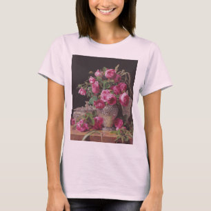 Roze Rozen (door Ferdinand Georg Waldmüller) T-shirt