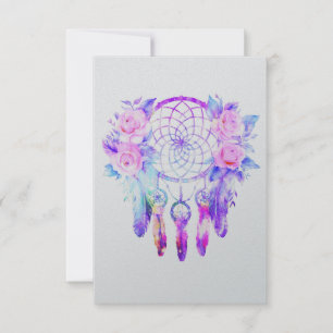 Roze Rozen Dreamcatcher Bloemendromen Aankondiging