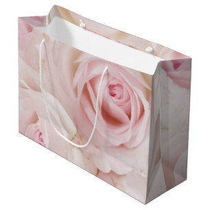 roze rozen Elegant Bouquet Groot Cadeauzakje