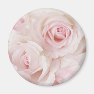  roze rozen Elegant Bouquet Magneet