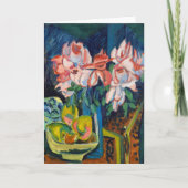 Roze Rozen | Ernst Ludwig Kirchner Kaart (Voorkant)