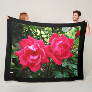 ROZE ROZEN FLEECE DEKEN
