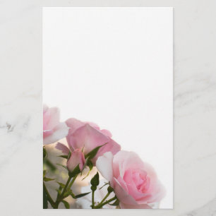 Roze rozen flyer