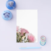 Roze rozen flyer (Enkel)