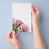Roze rozen flyer (Hand)