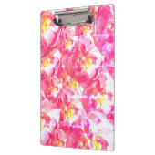 Roze Rozen Foto Klembord (Links)