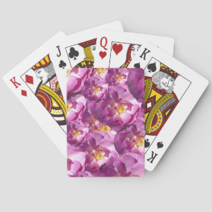 Roze Rozen Foto Speelkaarten