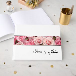 Roze Rozen Gastboek Gastenboek