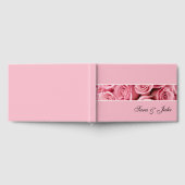 Roze rozen gastenboek (Volledig)