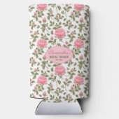 Roze Rozen Gepersonaliseerd Vrijgezellenfeest (Achterkant)