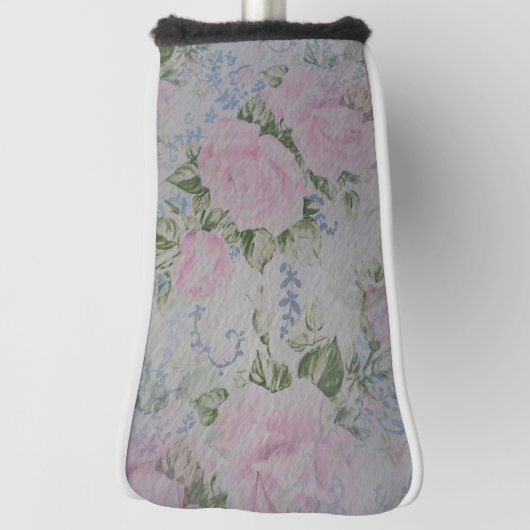Roze Rozen  Golfheadcover (Draai 90)