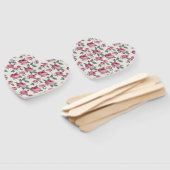 Roze rozen handwaaier (Niet-gemonteerd)