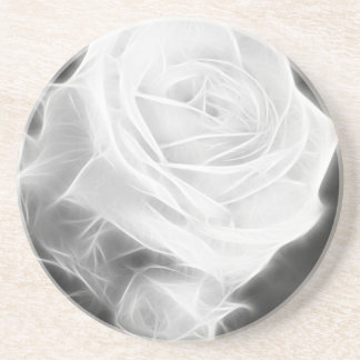 Roze rozen in anzures 2 kristal zandsteen onderzetter