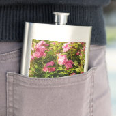 Roze rozen in bloei flacon (Voorbeeld)