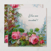 ROZE ROZEN & JASMINES White Ice Metallic Kaart (Voorkant / Achterkant)