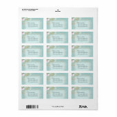 Roze Rozen & Kant Etiket (Full Sheet)