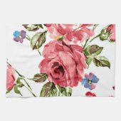 Roze Rozen  keukenhanddoek (Horizontaal)