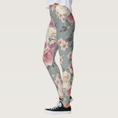 roze rozen leggings (Links)