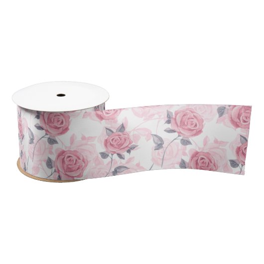 Roze rozen lint (Spoel)