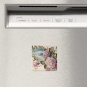 roze rozen magneet (Insitu (Vaatwasser))