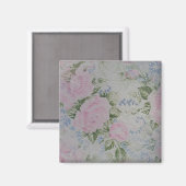 Roze Rozen Magneet (Voorkant / Achterkant)
