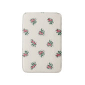  roze rozen meisje  Wallapatroon Badmat (Voorkant Verticaal)