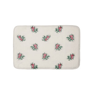roze rozen meisje Wallapatroon Badmat
