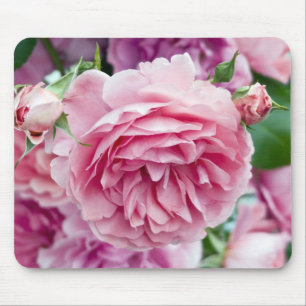 Roze rozen muismat