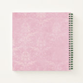 Roze Rozen Munt Dankbaarheid Dankbaarheid Dagboek Notitieboek (Achterkant)