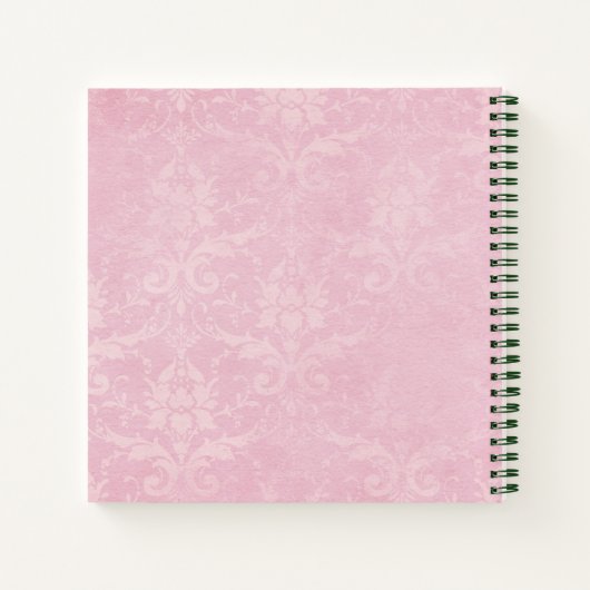 Roze Rozen Munt Dankbaarheid Dankbaarheidsdagboek Notitieboek (Achterkant)