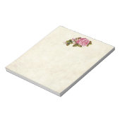  roze rozen notitieblok (Gedraaid)