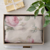 Roze  Rozen ontkoppelen Tissuepapier (Geschenk)