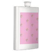 Roze rozen op roze flacon (Rechts)