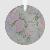 Roze Rozen  Ornament (achterkant)