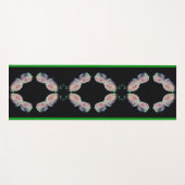 Roze Rozen Paar Abstract Yogamat (Voorkant (horizontaal))