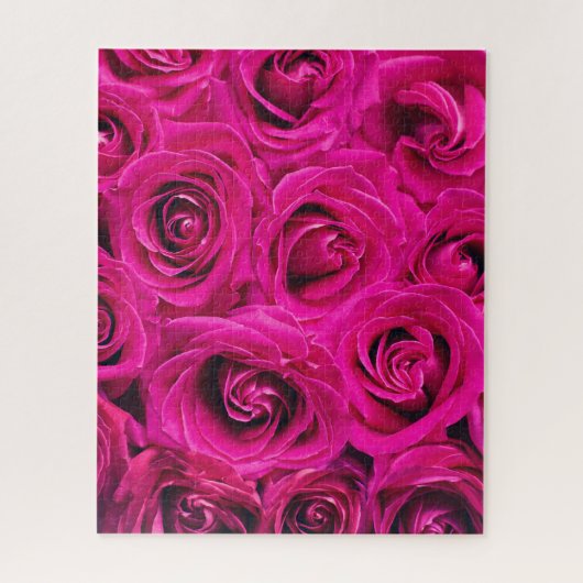 ROZE ROZEN PUZZEL (Verticaal)