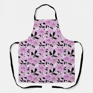 Roze rozen schort