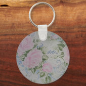 Roze Rozen  Sleutelhanger (Achterkant)