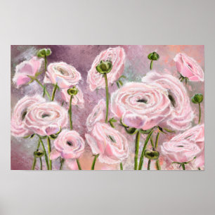 Roze Rozen - Speciaal Voor Jou - Origineel Schilde Poster