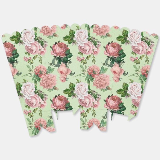 Roze Rozen  Stijl Favoriete Doos Bedankdoosjes (Ongevouwen)