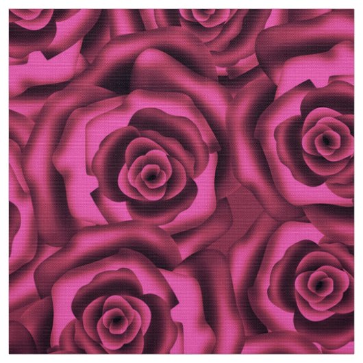 Roze rozen stof (Swatch)