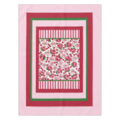  roze rozen Tablecloth Tafelkleed (Voorkant)