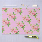 Roze  rozen tissuepapier (Craft)