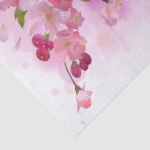 Roze rozen tissuepapier (Detail)