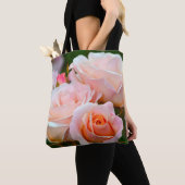 roze rozen tote bag (Dichtbij)