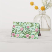 Roze Rozen Tuin Lente Huwelijk (Achterkant)