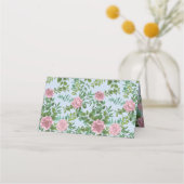 Roze Rozen Tuin Lente Huwelijk (Achterkant)