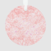 Roze rozen Tuxedo Cat Ornament (achterkant)